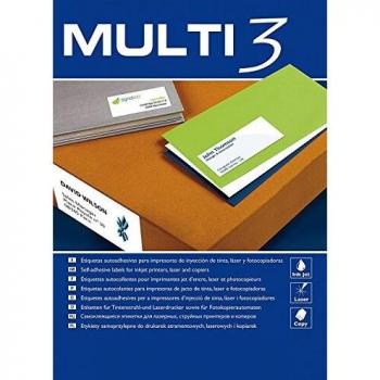CAJA ETIQUETAS MULTI3 R-4707 105x35 100H