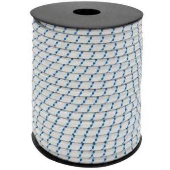 Cuerda Elástica Forrada 8 mm. Rollo de 100 Metros Uso Doméstico