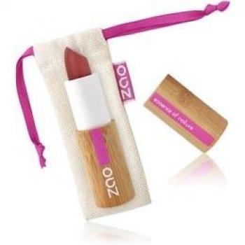 Zao Makeup Matte Lipstick No. 465 Dark Red