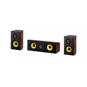Krüger & Matz Destiny Center‑Lautsprecher + Satelliten (5.0‑System) – PC‑Lautsprecher, Schwarz
