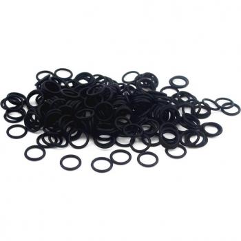 10Pcs Black O Type Rubber Sealing Rings 1.8/3/3.5/4/5/7/8/9*0.5 MM