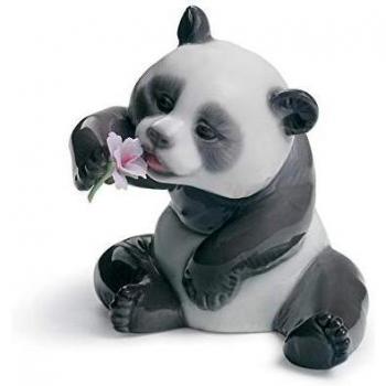 Happy Panda Express Porcelain Statue