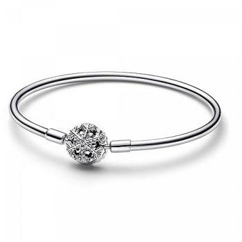 Collier à breloques de neige étincelante Pandora Moments