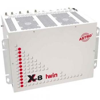Astro Strobel X‑8TWIN+4 × X‑QAM642 SAT‑Aufbereitung – Komplettes Gerät