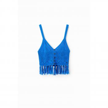 Blu Canotta Donna Desigual Art. 23swmf01 P‑E 23, Taglia A