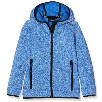 Blouson Strick Fleece Bleu Ciel, Version Garçon 3H60844