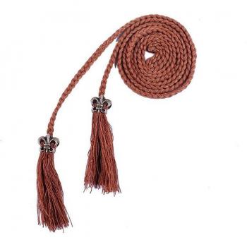 Ceinture décontractée tressée pour femmes