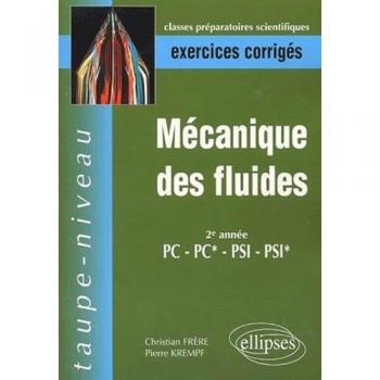 Mécanique des fluides PC-PC*-PSI-PSI*