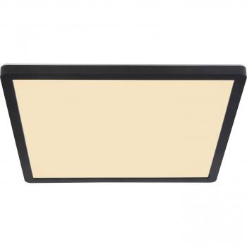 Dimmable Angular LED Ceiling Light in Black