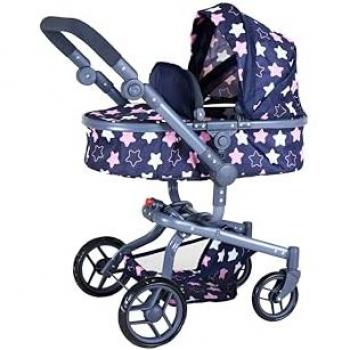 Cochecito Nube Azul y Rosado Boonk