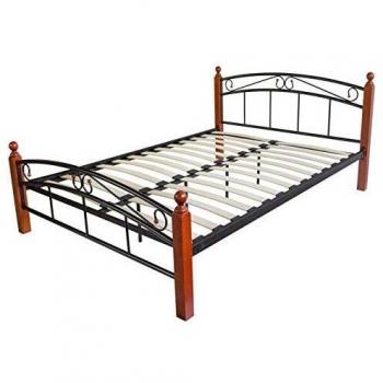 Lit avec sommier à lattes