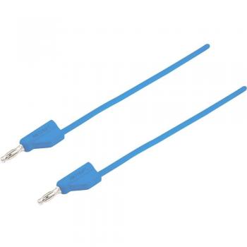VOLTCRAFT MSB-300 1.5m Blue Test Lead with Banana Jacks