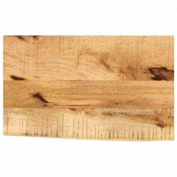 Live Edge Solid Wood Table Top 60x20x2.5 cm Rough Mango vidaXL