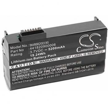 Vhbw Batterie Li-ION 5200mAh pour Sokkia SHC-336