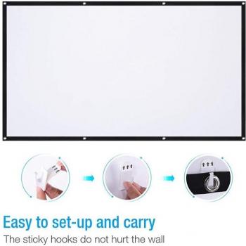 Foldable 120 Inch HD Projector Screen