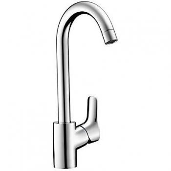 Grifo Cuchara Única de Cocina con Cañón Extendido – Hansgrohe My Sport L