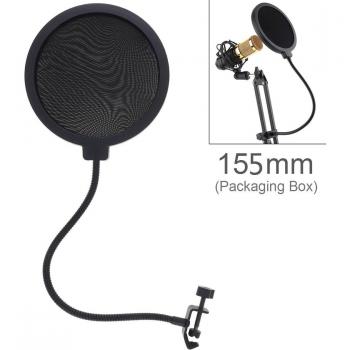 Flexible WindScreen Pop Filter for Microphone