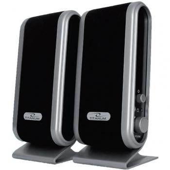 Altavoces para PC TITANUM Esperanza IT Accesorios 2.0 Slim Stacatto TP102 2 X 1W