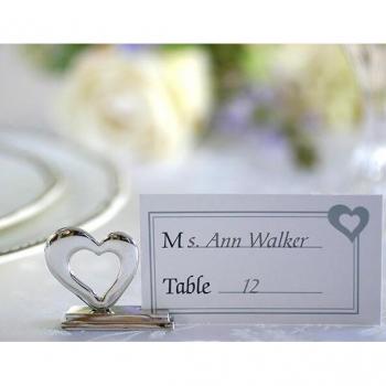 Titular de Tarjetas para Banquete de Boda