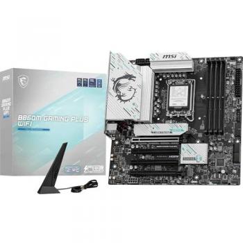 Msi b860m gaming plus wi-fi 7 lga 1851 ddr5 micro-atx