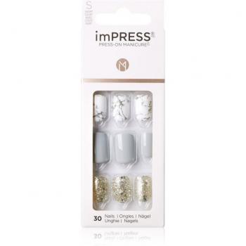 Kiss imPRESS Knock Out Short False Nails – 30 Pieces