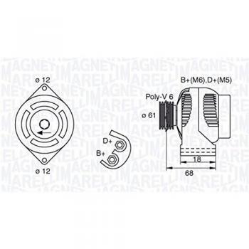 Alternatore Magneti Marelli 063377492010