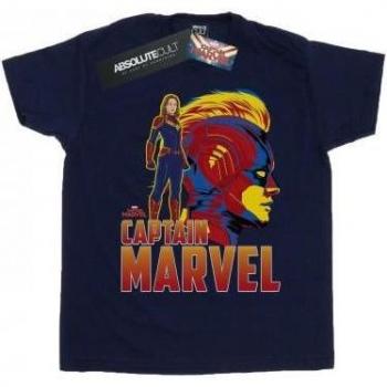 Marvel Women's Captain Marvel Boyfriend Tee