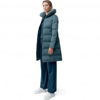 Winterjacke für Frauen von Born Living Yoga in Blau L