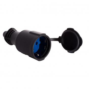 Base Antideslizante de Caucho 16A 250V IP44 Negra Solera 5707C