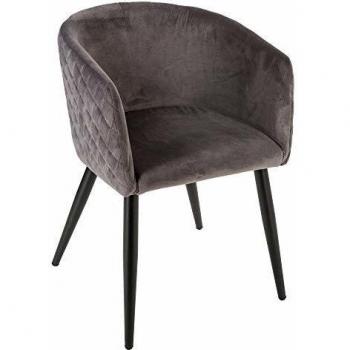Chaise Fauteuil Marlo en Velours