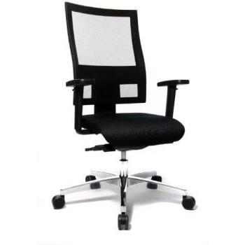 Topstar Bürodrehstuhl SITNESS 60 mit atmungsaktiver Rückenlehne, schwarz