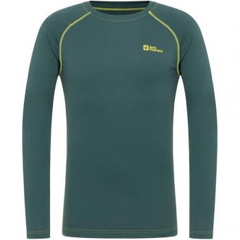 Maglia Tecnica Jack Wolfskin Infinite Light Verde M