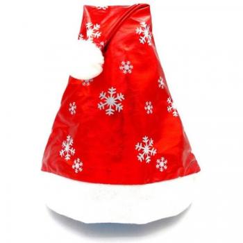 Capuche Noëlique Petit Adulte Rouge & Blanc