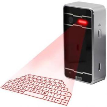 Proyector Láser Mini Teclado QWX100 Bluetooth