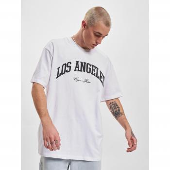 T-shirt L.A. College surdimensionné Blanc 2XL