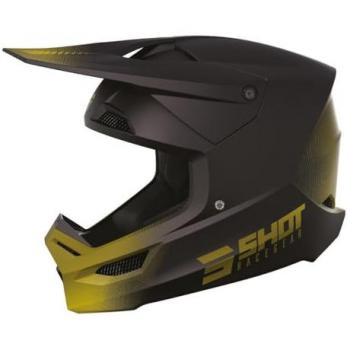 Shot Race Gear Casco Motocross Mips® Oro Opaco taglia M