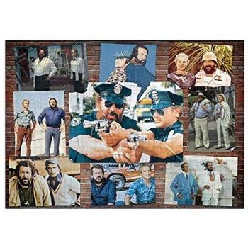 Oakie Doakie Games Puzzle Bud Spencer & Terence Hill Poster Muro #002 (1000 Pezzi)