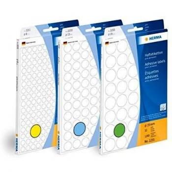 HERMA Vielzwecketikett 2450 25x40mm Papier weiß 512 St./Pack