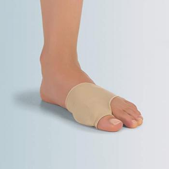 Cuscinetto in silicone per alluce valgo con anello