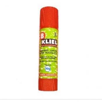 Pegamento Kliel 20g en Barra Blanca (24 unidades)