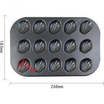 Set de 12 Tazas de Hornear en Acero