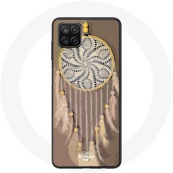 Galaxy A12 Coque Attrape Rêve Marron