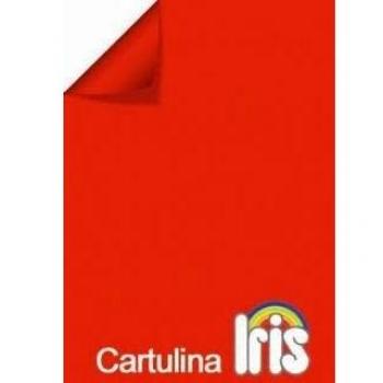 Pack de 15 Hojas A4, Cartulina IRIS 185g Canson Roja