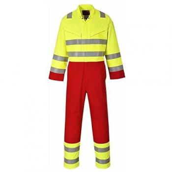 PortWest FR90 Xl Mono Proteccion Multiriesgo Alto Brillo Red-Flúor