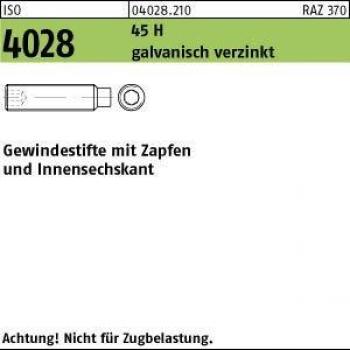 Reyher Gewindemutter M3x12 ISO 4028 Stahl galv