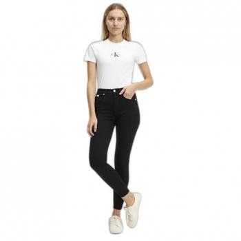 CK Jeans Super Skinny Noir Coton Mélangé W27/30