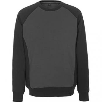 Sudadera de trabajo Mascot 50570 Unisex, color Negro/gris, talla XXL