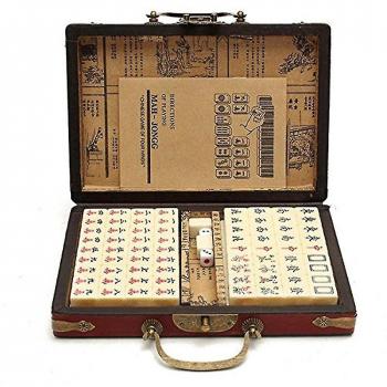 Mahjong Traditionnel 2023 – Kit Complet de 144 Tuiles