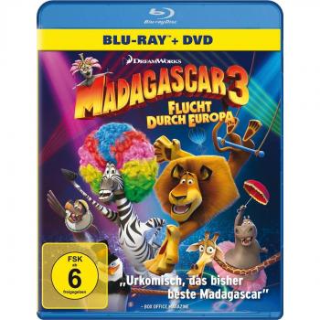 Madagascar 3 – Course contre la tempête européenne (DVD/Blu‑ray)