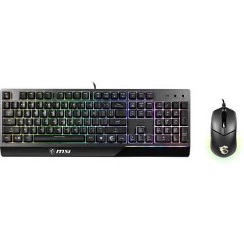 Vigor GK30 Duo Set – Gaming Keyboard & GM11 Pro Mouse, 5000 DPI, Splash‑Proof